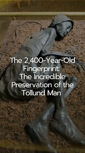 The 2,400-Year-Old Fingerprint: The Incredible Preservation of the Tollund Man The Tollund Man is one of the most famous and incredibly well-preserved bog bodies ever discovered. Found in 1950 at Bjældskovdal in Denmark, he dates back to the Iron Age, approximately 2,400 years ago. The acidic, oxygen-poor conditions of the peat bog perfectly preserved his features, skin, and even the stubble on his chin, offering a haunting glimpse into the distant past. A leather rope noose found tightly coiled
