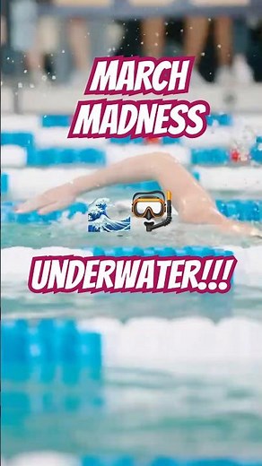 March Madness… but it’s underwater 🌊 Alabama making waves at NCAAs