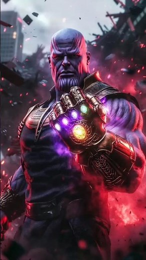 Can Thanos Defeat Every Superhero? 💥😳 | Ultimate Battle #vs #shorts #thnos #marvel