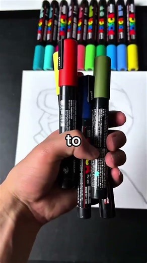 Drawing, But can ONLY use my Left Hand... (#shorts)