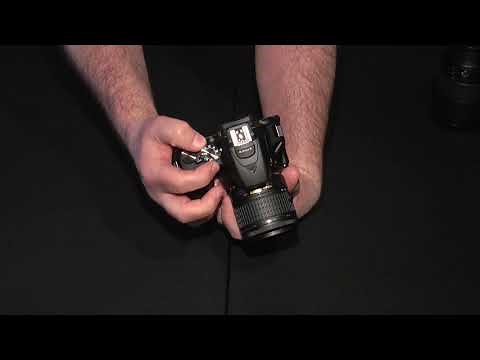 Nikon D5600 Turning on Camera