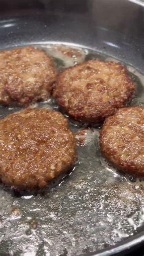 Batata 🥔 e hambúrguer caseiro!