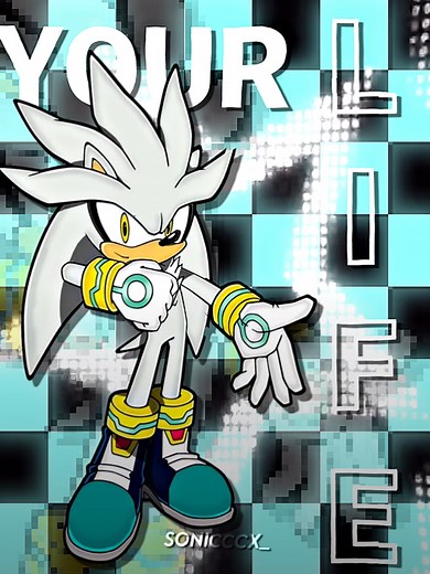 Tweening Practice with Silver the Hedgehog