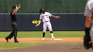 The Atlanta Braves high-A affiliate Rome Emperors went through a name change during the offseason. New names = New mascot and new celebrations. Meet Julius the Penguin and The Waddle. #ATLProspectWeek | FanDuel Sports Network South