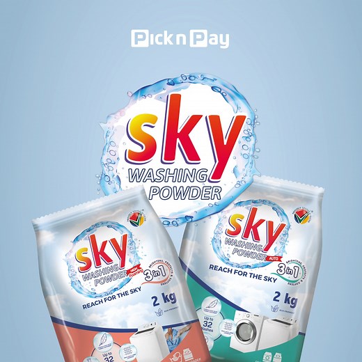 Looking for a washing powder that not only brightens your clothes, but protects and softens them too! Look no further than Sky Washing powder 3 in 1. | SKY Washing Powder