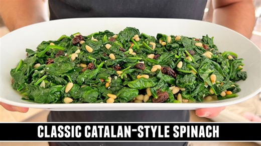 Classic Catalan-Style Spinach | Delicious Recipe From Barcelona Spain