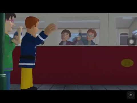Fireman Sam treehouse trouble goodbye scene for Colleen ford