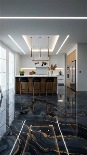 From Bare Concrete to High-Gloss Luxury ✨ Watch the Full Transformation! #viralreels