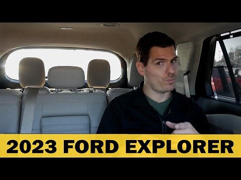 2023 Ford Explorer Interior | 2nd and 3rd row space