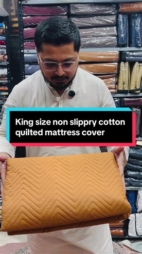 King size non slippry cotton quilted waterproof mattress cover rs 1900 ka ek deal me rs 3400 k 2 and deal me rs 6400 k 4. Dc advance only. DM 03324091222 #foryou #bedsheet #virał #waterproof #mattresscover