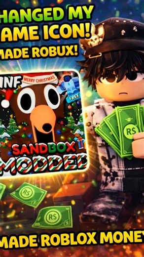 is I made 1 lakh robux by changing game icon 😱