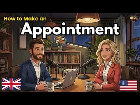 How to Make an Appointment in English | English Conversation Practice