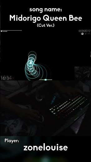 220bpm finger control #osu #osugame #zonelouise