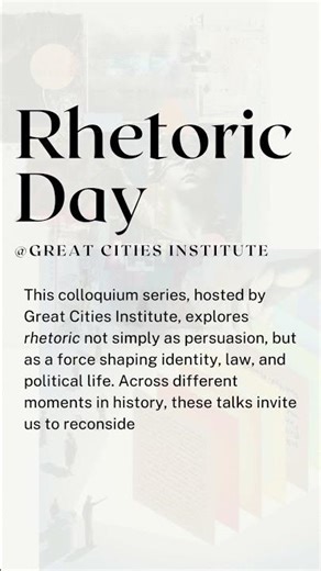 Rhetoric Day at GCI