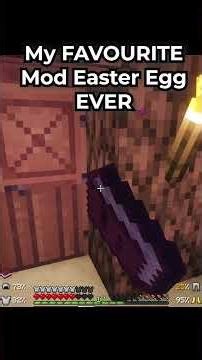 This is my favourite Easter Egg in the mod pack I use! #minecraft #minecraftshorts #minecraftmemes