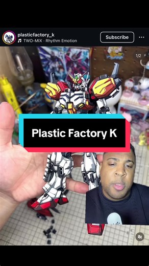 I am such a huge fan of Plastic Factory k and there amazing cell shading builds! #gundam #gunpla #plamo #modelkit #gundamtiktok