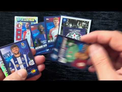 Chasing Parallels!UCL 2023-24 Sticker album Parallel Hunting Part 45-A power Purple Star! #parallels
