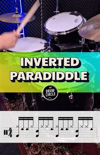Here's an example of how a rudiment can become a groove! I'm laying down a cool beat using the INVERTED PARADIDDLE. It's a tricky but incredibly rewarding sticking that creates a unique and powerful feel. *** Have you ever wanted the sheet music for my most popular Instagram exercises? Now you can get it! I’ve compiled my 120 most-viewed exercises into a comprehensive PDF. This guide gives you the full notation for each beat and fill, plus direct links to the accompanying videos so you can see a