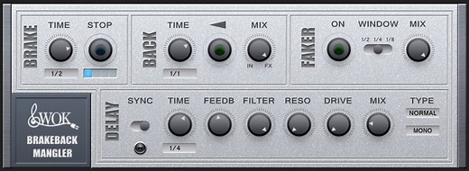 Brakeback Mangler by WOK - Audio Mangler Plugin VST