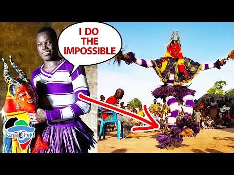 Zaouli Dancers Africans Behind the World's Most Impossible Dance Style