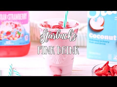 How to make: Starbuck's Pink Drink