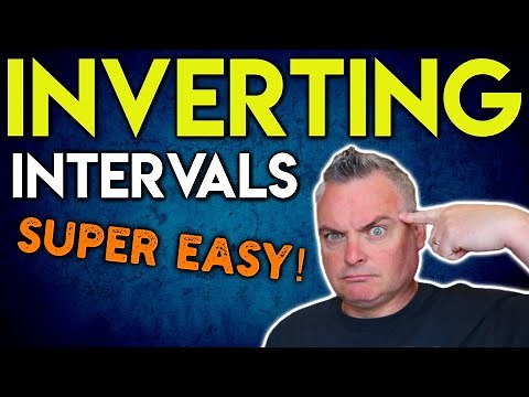 Inverting Intervals The Easiest Way EVER (music theory)