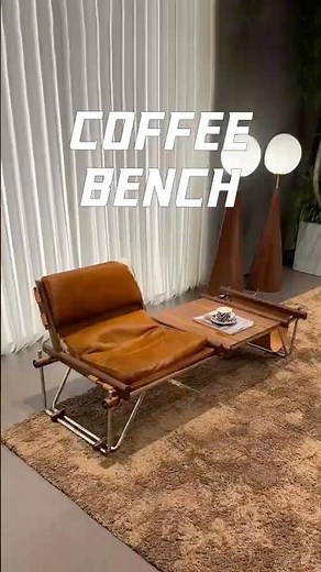 Modular lounge bench for US homes | Deep-Seating, Leather, Free-Form Layout