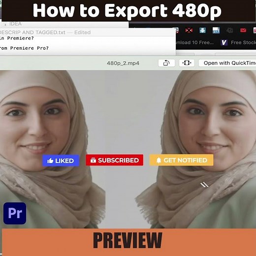 480p | EXPORT | ADOBE PREMIERE PRO CC | #shorts