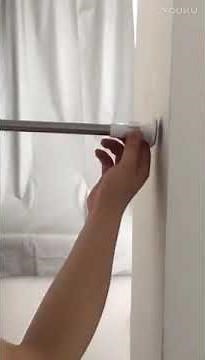 Stainless Steel Tension Rods for Curtain Adjust method