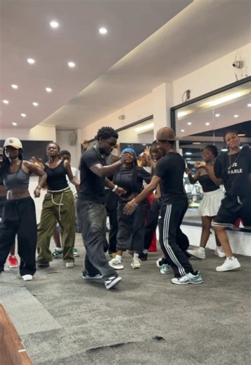 All Black Party Dance Class at DWP Academy Kumasi