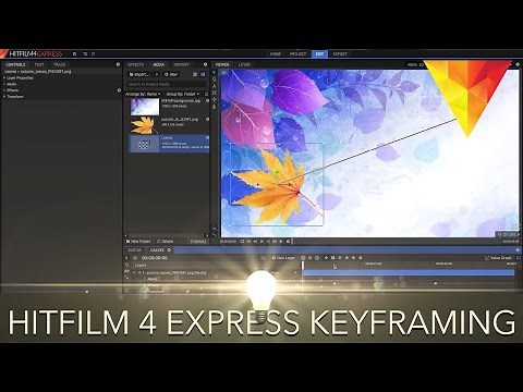 Hitfilm 4 Express Keyframing