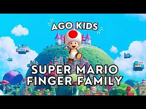 Sing Along with Our Super Mario Finger Family Rendition! #toddler #kidslearning #preschool