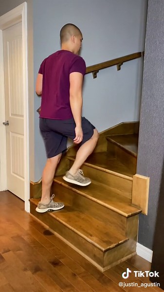 Choosing the stairs over the escalators at the mall is a good habit to practice. If you have staircase at home… then lucky you! There are people who travel to the gym to walk on the stairmaster, here’s what you can do from the comfort of your home. Of course, these are beginner friendly ☺️ #beginnerworkout #stairworkout #homeworkout #workoutanywhere #beginnerfitness #modifiedworkout