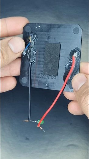 Convert Light To Light With Solar Panel And Led !