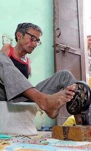 843K views · 3.7K reactions | An inspirational man has defied the odds by becoming a professional tailor - despite having no arms | Amazing India | Facebook