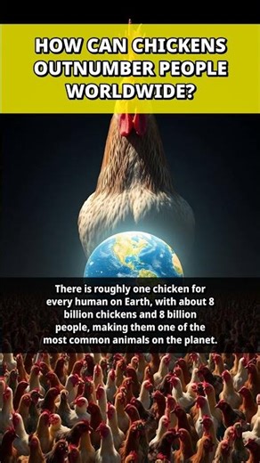There’s One Chicken for Every Person?