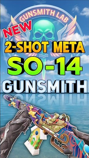 2-SHOT S0-14 Best Loadout CODM | 2-Shot META + Zero Recoil Marksman Build 🔥 #callofduty #codmobile