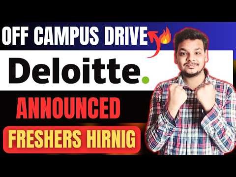 Deloitte Freshers Hiring Announced | Analyst | Zensar Off Campus Job Drives for Freshers | IT Jobs