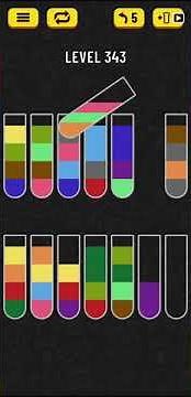 Water Sort Puzzle - level 343
