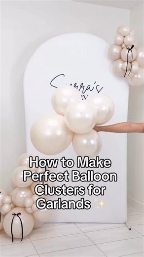Want a fuller, more professional balloon garland? 🎈 Learn how to make perfect balloon clusters with this easy step-by-step technique that helps your garland look balanced, polished, and event-ready. This beginner-friendly balloon tutorial shows you how to tie balloons correctly, build strong clusters, and avoid the most common mistakes so your setup lasts longer and looks like it was done by a pro. Perfect for DIY decorators, party planners, and balloon artists looking to level up their balloon