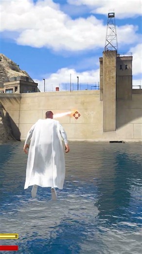 Can Superman Break the GTA 5 Dam? 😱 (Insane Experiment!)