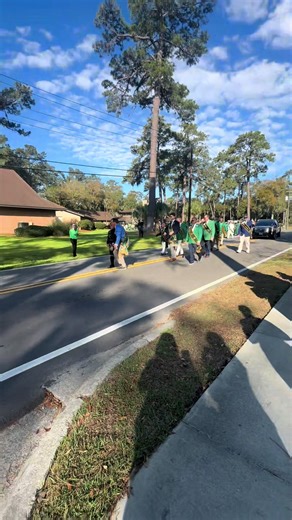How big is St. Patrick’s Day in savannah? Some of the schools have their own mini parade the week before the actual parade, then don’t forget about Tybee’s parade the weekend before! #savannah #stpatsday