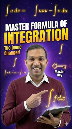 The Only Integration Formula You Need to Master Calculus.Kiran Sir Reveals the "Master Formula"