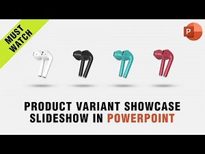 Product Variant Showcase Slideshow design in PowerPoint | The Office Guys Tutorials