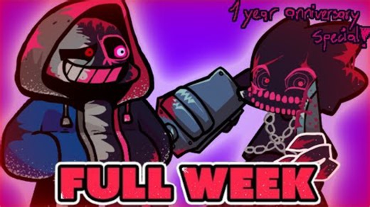 FRIDAY NIGHT FUNKIN' 腐化附加 Savage RECORRUPTED PICO vs Murder Sans FULL WEEK!