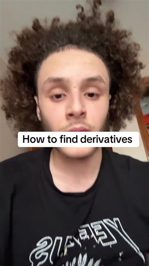 Cómo encontrar derivadas usando 3 reglas básicas