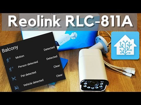 AUTOMATIC People & pet detection - Reolink RLC-811A in Home Assistant