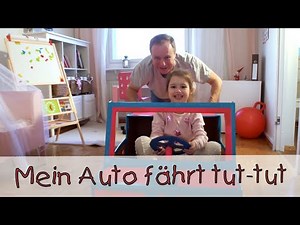 Mein Auto fährt tut-tut || Kinderlieder mit Fahrzeugen und Spielzeugen