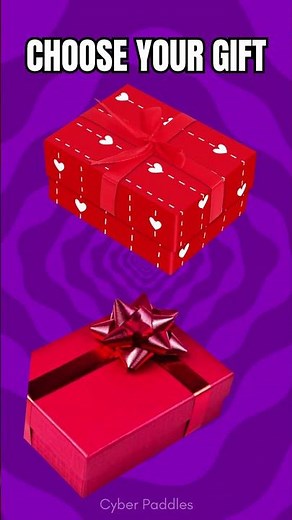 choose one gift 🎁 #giftbox #shorts #Cyberpaddles