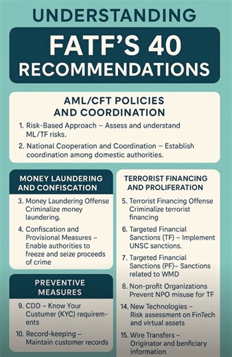 FATF's 40 Recommendations: A Guide to AML/CFT Compliance | Faiz-ul Hassan posted on the topic | LinkedIn
